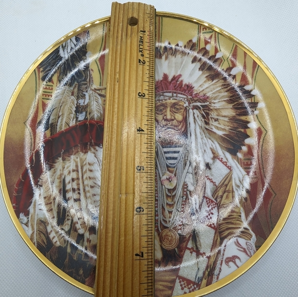 Native American Decorative Plate - Picture 3 of 5